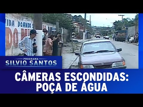Câmeras Escondidas (08/05/16) - Poça de Água
