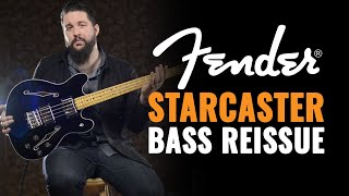 Video thumbnail for Fender Starcaster Bass Reissue | CME Gear Demo | Marc Najjar by Chicago Music Exchange
