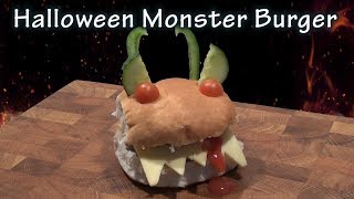 Halloween Monster Burger