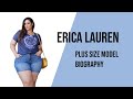 Erica Lauren Curvy Model Plus Size Fashion
