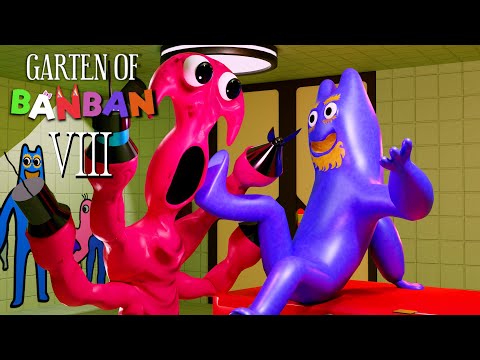 Garten of Banban 8: Anti Devil + Poppy PLAYTIME 5 - ALL NEW BOSSES  (Gameplay #54)