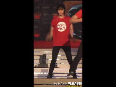 100629 Taemin RDD fancam @ World Cup-themed National Festival