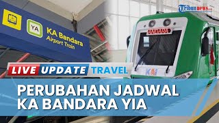 Mulai 1 Juni Jadwal Perjalanan KA Bandara YIA Berubah, Bakal Berangkat Lebih Awal