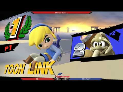 B^2 (Toon Link) vs SHC Flurry (King Dedede) - WR1