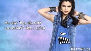 Selena Gomez &amp; The Scene - Rock God (Lyrics)