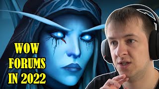 The World of Warcraft Forums Experience in 2022