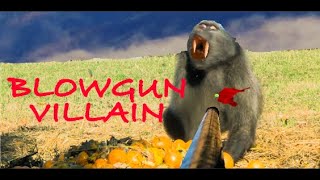 Baboon Villain, Blowgunning The Beast