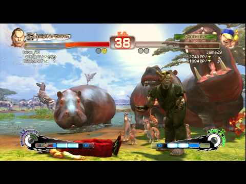Ixion_90 (Dan) Vs JameZ9 (Yun) SSF4 AE Ranked Matches - PSN