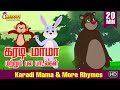 Karadi Mama & More Rhymes|கரடி மாமா மற்றும் பல பாடல்கள|Tamil Kids Rhyme|