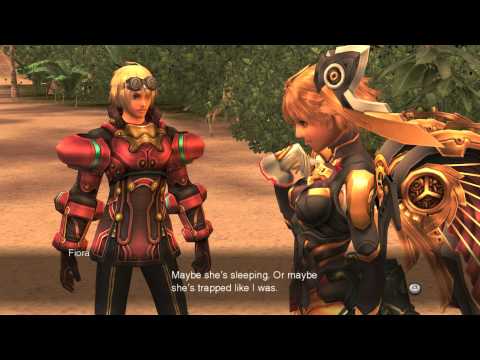 (Wii) Xenoblade Chronicles HD Cutscene 093a - Lovers' Reunion, Part 2 - JAPANESE