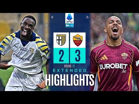 MAXI SINTESI PARMA-ROMA 2-3 | EXTENDED HIGHLIGHTS | SERIE A ENILIVE 2025/26