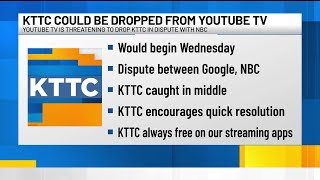 KTTC could be dropped from YouTube TV in dispute with NBC