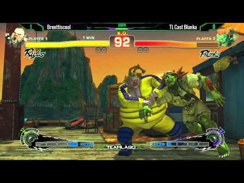 USFIV Top 8 Japonawa 2015: TL Cast Blanka vs Brenttiscool