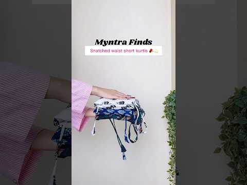 Desi aesthetic short kurtis🌻 |Myntra Finds | #kurti #shortkurti #desiaesthetic #myntra #myntrahaul