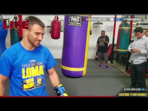 Vasyl Lomachenko's COMPLETE Heavy Bag workout ahead of Guillermo Rigondeaux fight