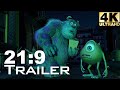 21 9 Monster Inc 2001 Ultrawide 4K Trailer Upscaled UltrawideVideos