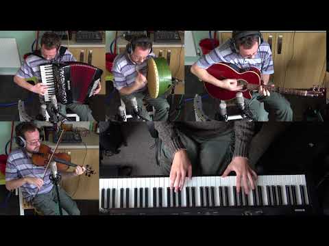 Accordion, Fiddle, Guitar, Piano, Bodhrán - Jean's Reel / Boys of Malin / MacArthur Road