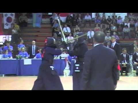 WKC 2012 Men's Team Serbia - France 4th Fight Fukusho