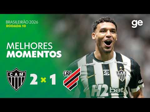 Gols e lances de Atlético Mineiro x Athletico Paranaense