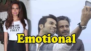 Esha Gupta Gets Emotional After Watching Manoj Bajpai And Rajkummar Rao’s Starrer Aligarh