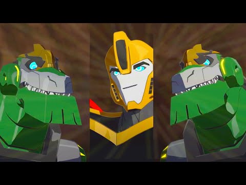 Who is the real Grimlock? ? Ghosts and Imposters | Robots in Disguise 2015 | Transformers Official