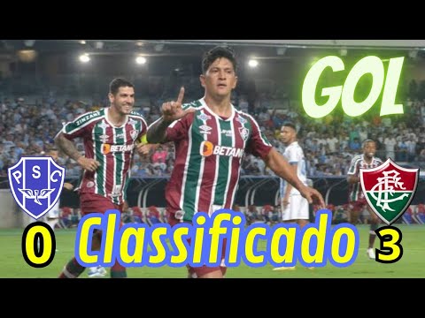 Paysandu 0 x 2 fluminense | copa do Brasil 2023 | gol do Fluminense gol de German Cano.