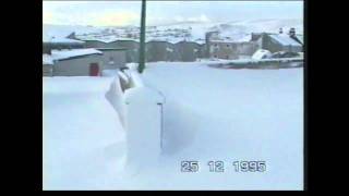 A Snowy Christmas in Lerwick 1995