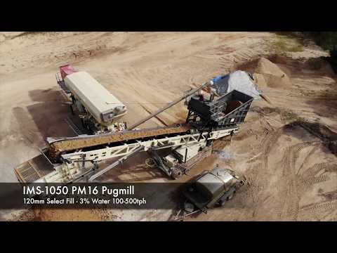 Chauleuse pour le mélange d'asphalte émulsifié à froid, pour le béton compacté, pour le matériau de remblai fluide - ims pm 1050-16tb_1