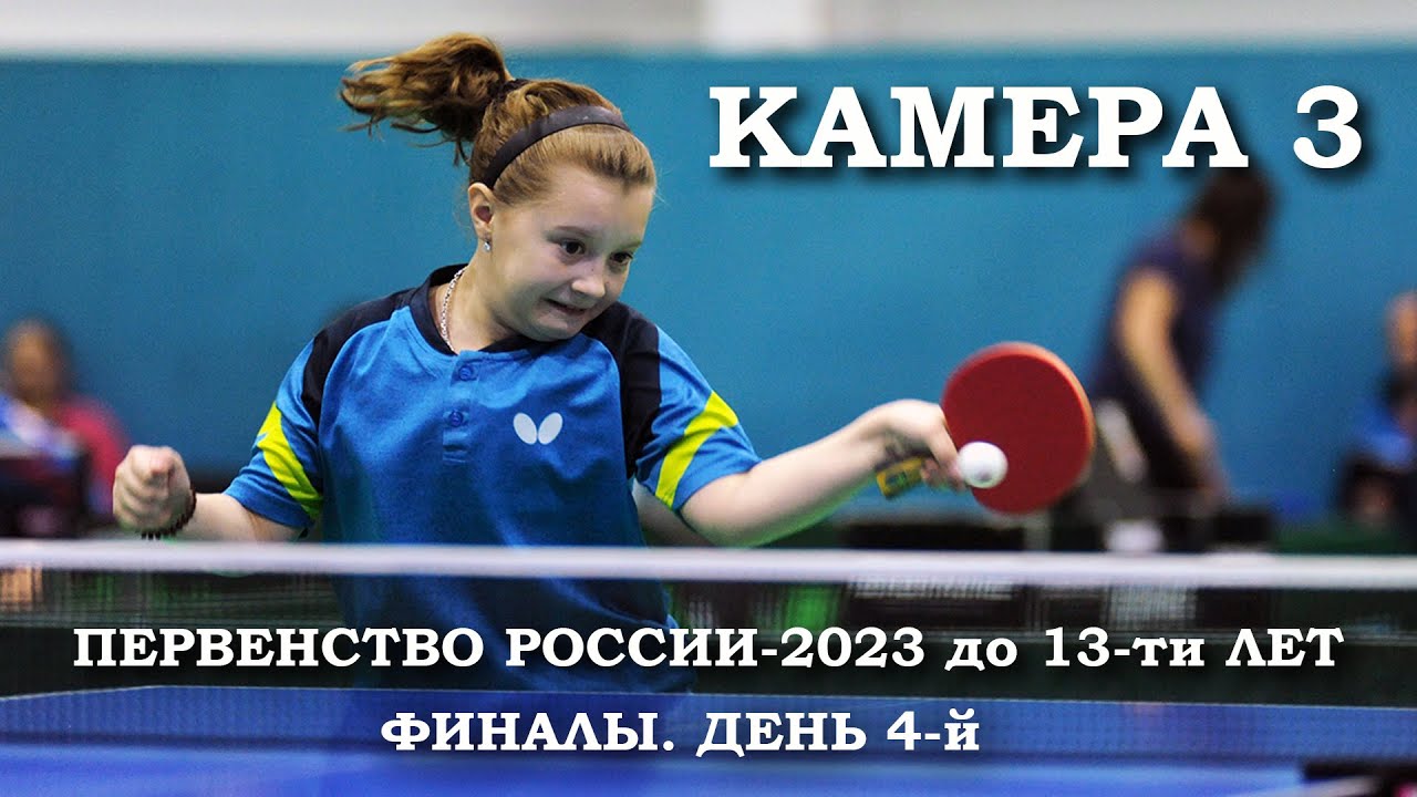 Первенство России до 13 лет. 14 мая 2023 г. КАМЕРА 3
