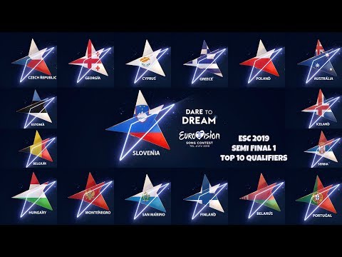 EUROVISION 2019 SEMI FINAL 1-TOP 17 AND MY 10 QUALIFIERS