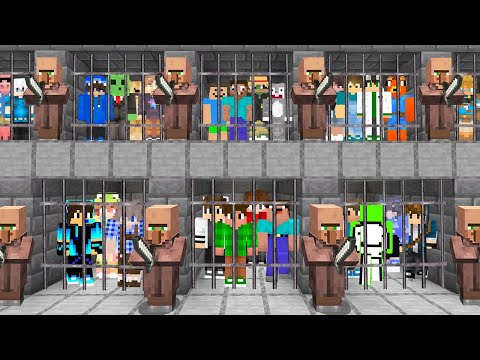 Insane Minecraft Villager Prison Escape Attempt