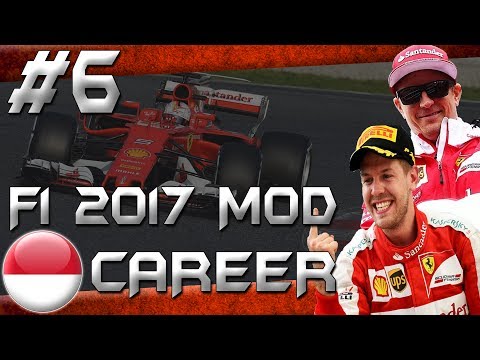Ferrari OP!! | F1 2017 | Mod Career Mode | Monaco GP #6