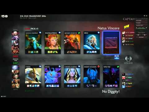 Navi vs No  Diggity game 2 ESL One FF Europe Qualifier LB 19-4-2016