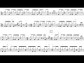 Joshua Redman-The Crunge | Drum Score, Drum Sheet Music, DRUM Transcription