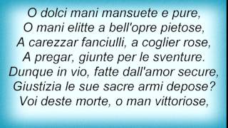 Andrea Bocelli - O Dolci Mani Lyrics