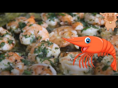 🍤🧄Receta Rápida: Cómo Preparar Camarones al Ajillo en Solo 5 Minutos🍤🧄