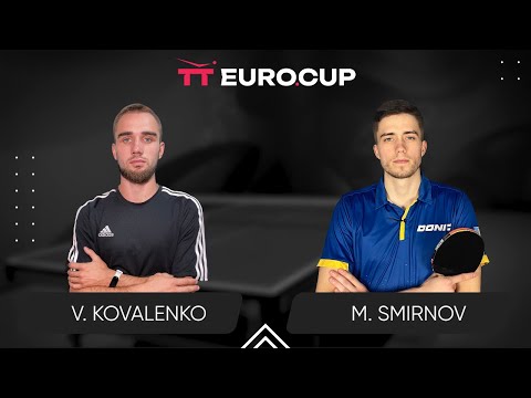 13:15 Viacheslav Kovalenko - Mykyta Smirnov 20.02.2024 TT Euro.Cup Ukraine Master. TABLE 3