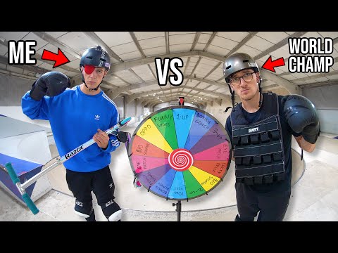 WHEEL OF MISFORTUNE VS WORLD CHAMP! 👑 @JaydenSharman