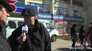 preview picture of video 'Ситуация в Крыму: Евпатория 03.03.2014 - обстановка спокойная'