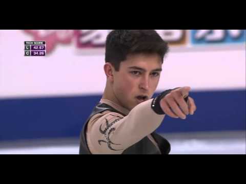 Daniel SAMOHIN (ISR), SP (short Programm), World Junior Championships, 2016, Hungary