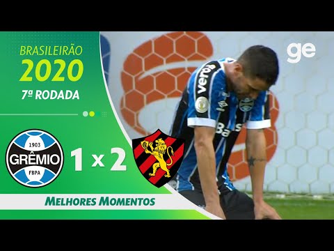 GRÊMIO 1 X 2 SPORT | MELHORES MOMENTOS | 7ª RODADA BRASILEIRÃO 2020 | ge.globo