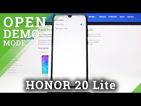 How to Access Demo Mode on Honor 20 Lite