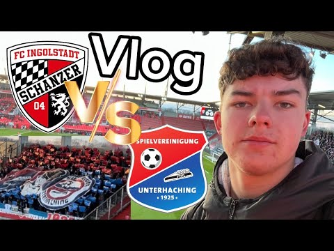 Pyro und Später Elfmeter!?🧨😱 FC Ingolstadt vs SpVgg Unterhaching | Stadionvlog MLN7
