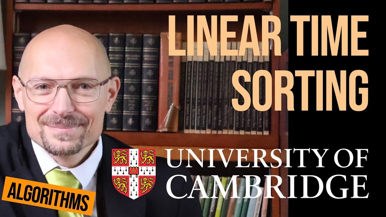 Algorithms: how to sort in linear time: counting sort, bucket sort, radix sort