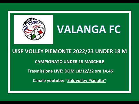 PIANALTO POIRINO U18M - VALANGA FC _ UISP VOLLEY PIEMONTE Campionato 2022/23 Under 18 Mas