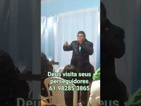 Deus vai visitar seus inimigos pregador teólogo BP Davi Rosa Valparaíso deGoiás entorno de Brasília.