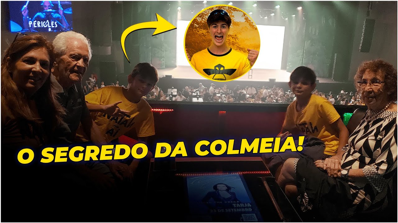 Fomos no show do Natan por Aí,  O Segredo da Colmeia!