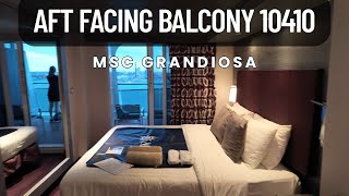 Aft Facing Balcony MSC Grandiosa - 10410