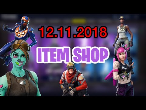 Fortnite Item Shop (12.11.2018) Neuer Emote !!!