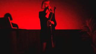 Molly Nilsson - Worlds Apart live @ Art Kino Grič Zagreb (2014)